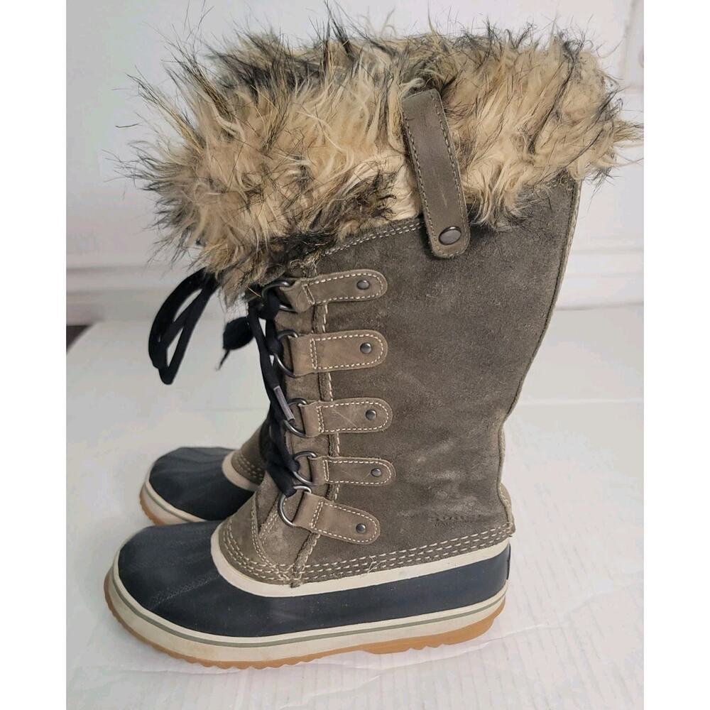 SOREL Women's Size 8 Joan of Artic Snow Boots Tall Waterproof Insulated NL1540